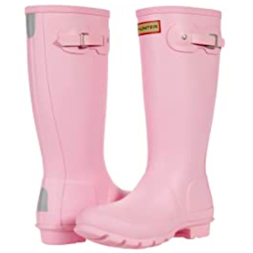 Hunter rain boots. Size 5 kids. Fits a 6.5 shoe size